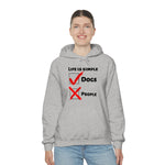 Load image into Gallery viewer, Life Is Simple Dogs/People Hoodie
