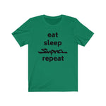 Load image into Gallery viewer, EAT SLEEP SUPRA REPEAT Unisex Premium Short Sleeve Tee
