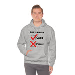 Load image into Gallery viewer, Life Is Simple Cars/People Hoodie
