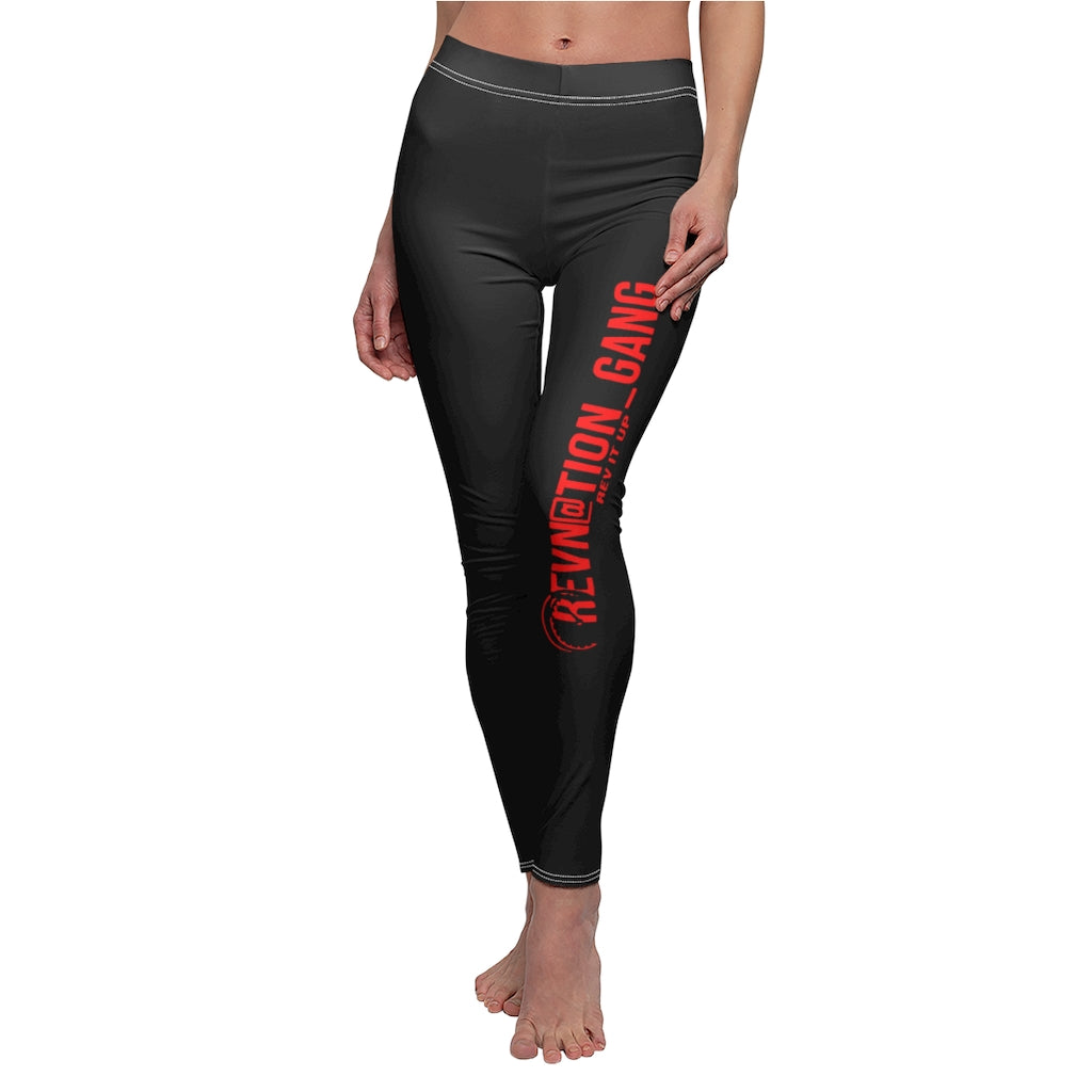 REVN@TION GANG (RED LOGO) Women's Leggings