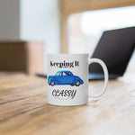 Load image into Gallery viewer, Keeping It Classy (Classic Vehicles) Ceramic Mug
