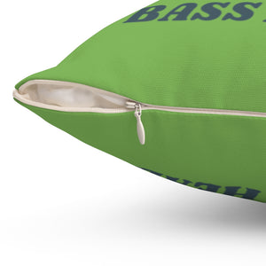 BASS HEAD Spun Polyester Square Pillow