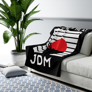 You had me at jdm Auto Enthusiast Sherpa Fleece Blanket