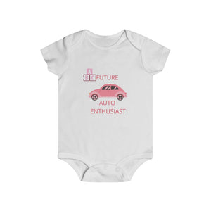 Future Auto Enthusiast Infant Rip Snap Tee