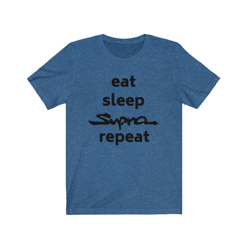 EAT SLEEP SUPRA REPEAT Unisex Premium Short Sleeve Tee