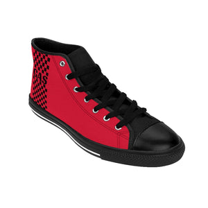 Co2Passions™️ GAS CLUTCH In Red Women's High-top Sneakers
