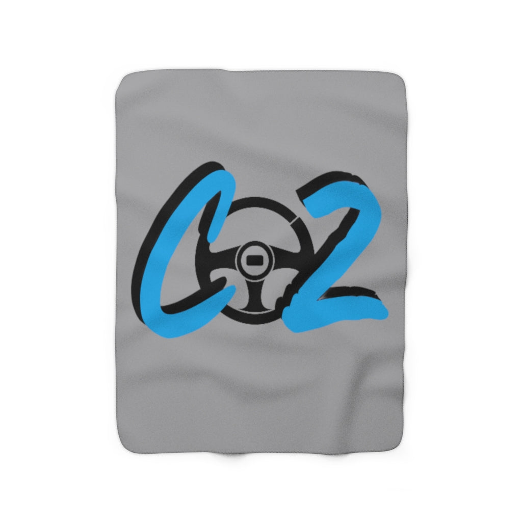 Co2Passions™️ Logo Sherpa Fleece Blanket