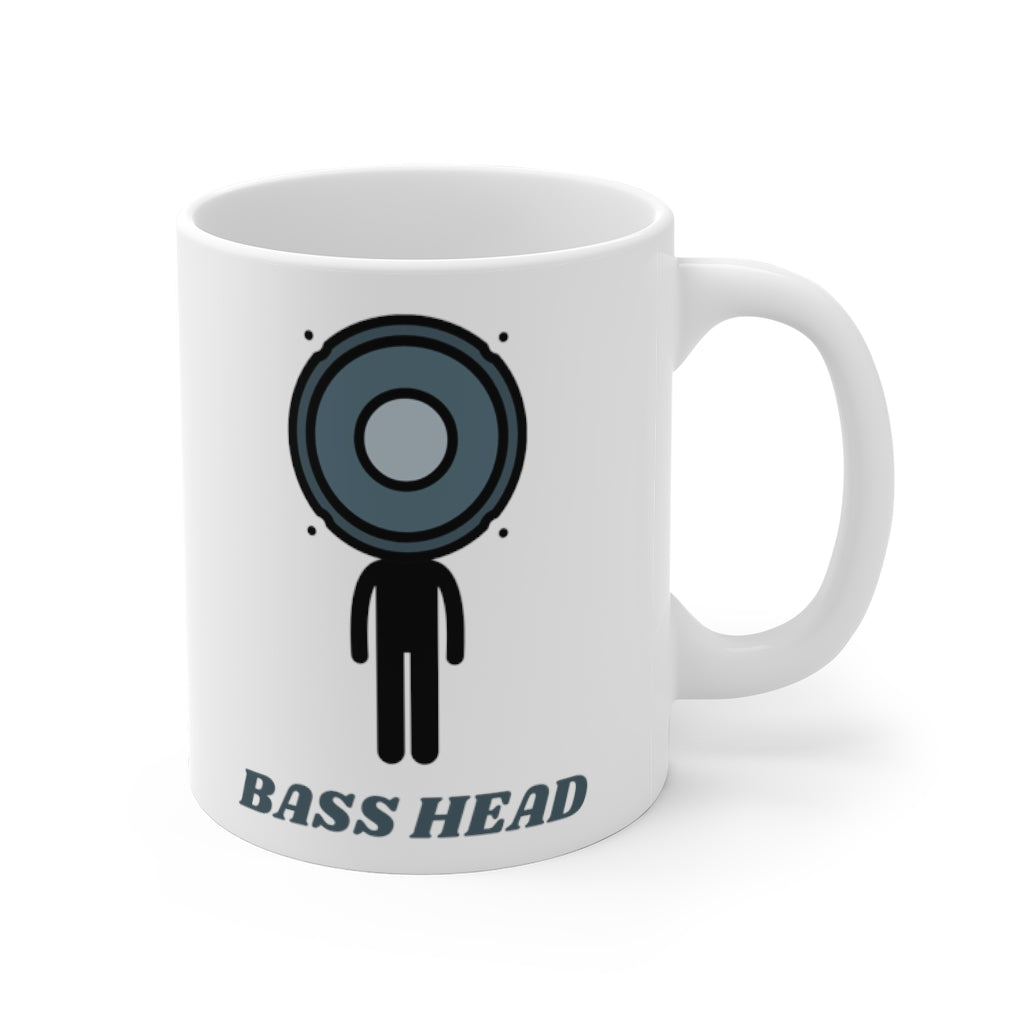 BASS HEAD Mug 11oz