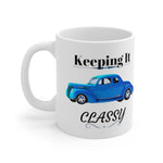 Load image into Gallery viewer, Keeping It Classy (Classic Vehicles) Ceramic Mug
