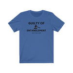 Load image into Gallery viewer, GUILTY OF ENTANGLEMENT WITH MY CAR Unisex Short Sleeve Tee
