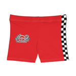 Load image into Gallery viewer, Red Women&#39;s Race Shorts
