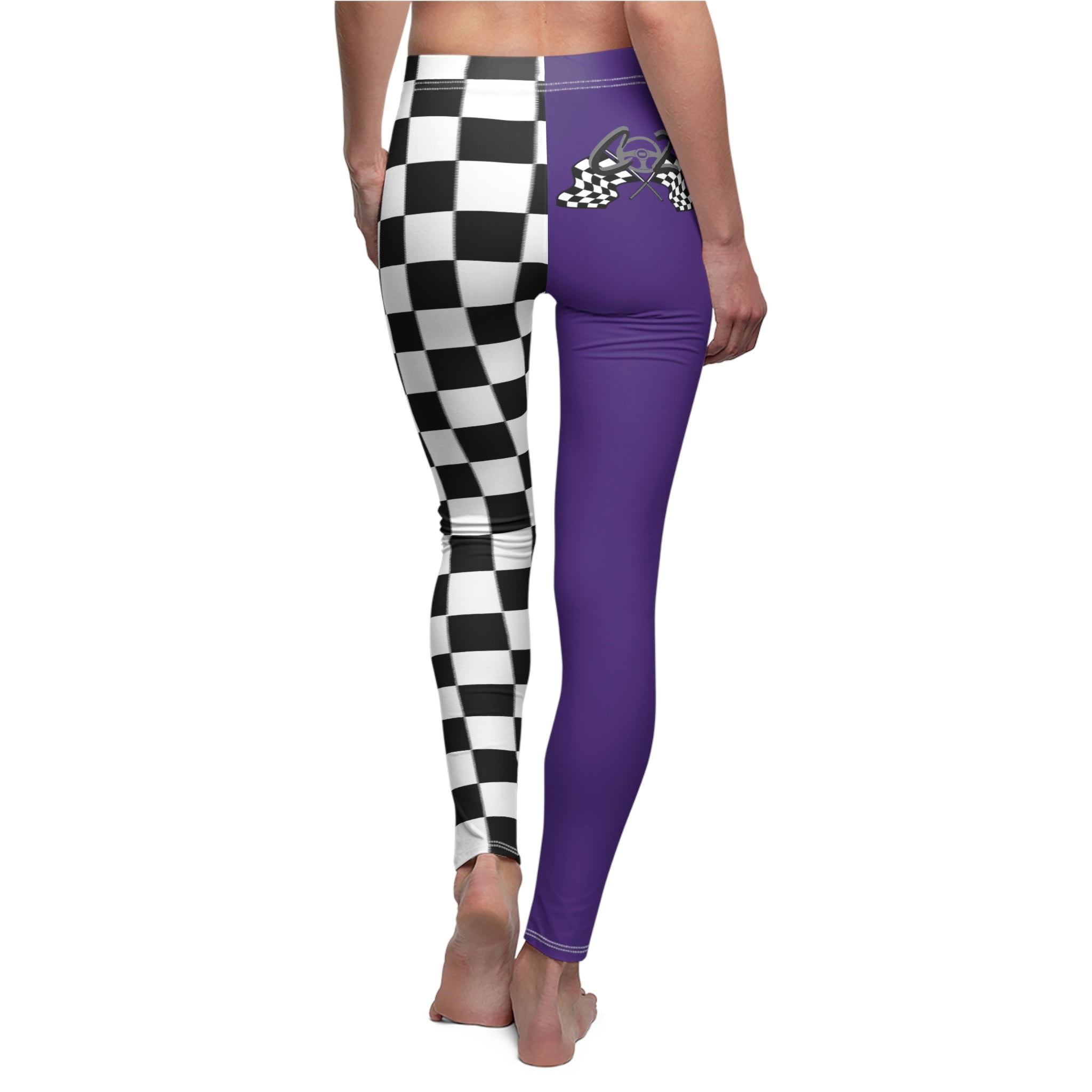 Purple Harley Quinn Race Leggings by Co2Passions™️