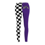 Load image into Gallery viewer, Purple Harley Quinn Race Leggings by Co2Passions™️
