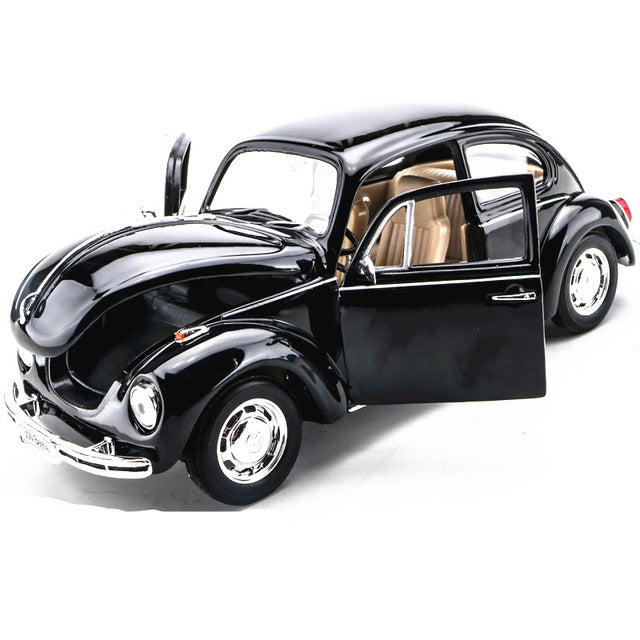 leef ermee exotisch Balling welly 1:24 VW Classic Car Beetle Black car alloy car model simulation –  Co2passions